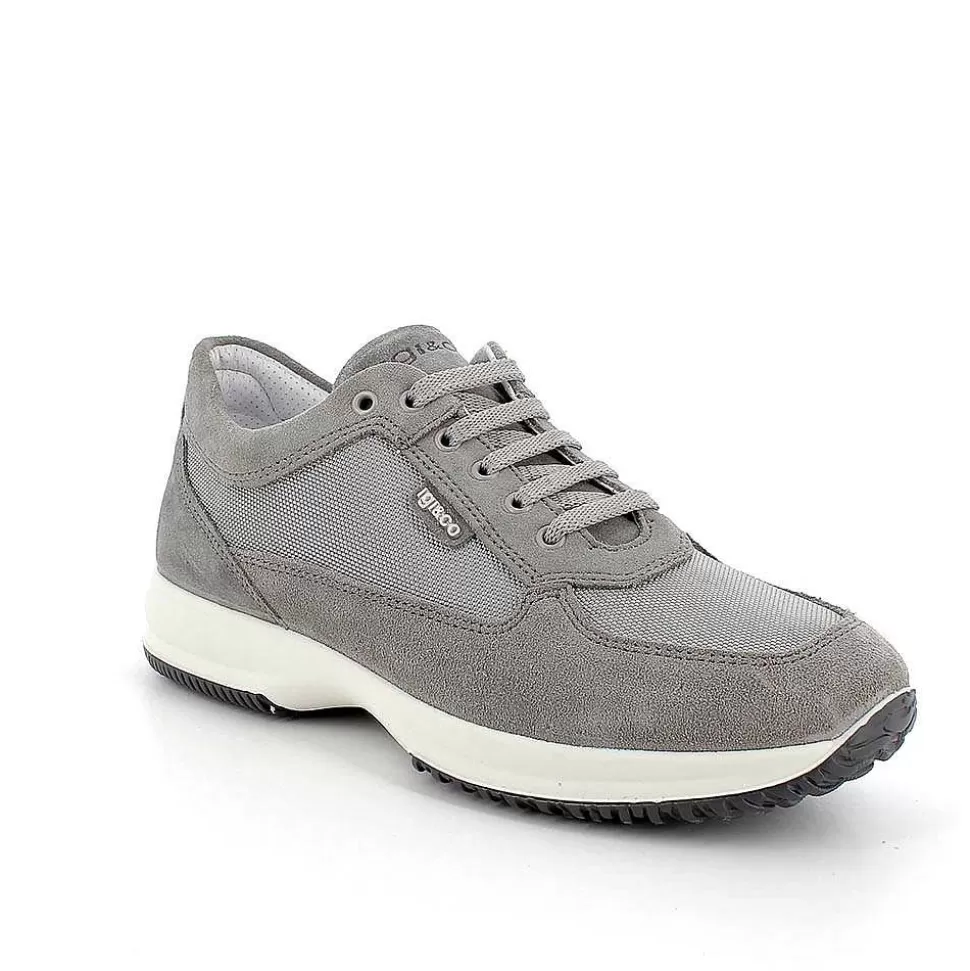 Asphalt Men'S Sneakers-Igi&Co Cheap