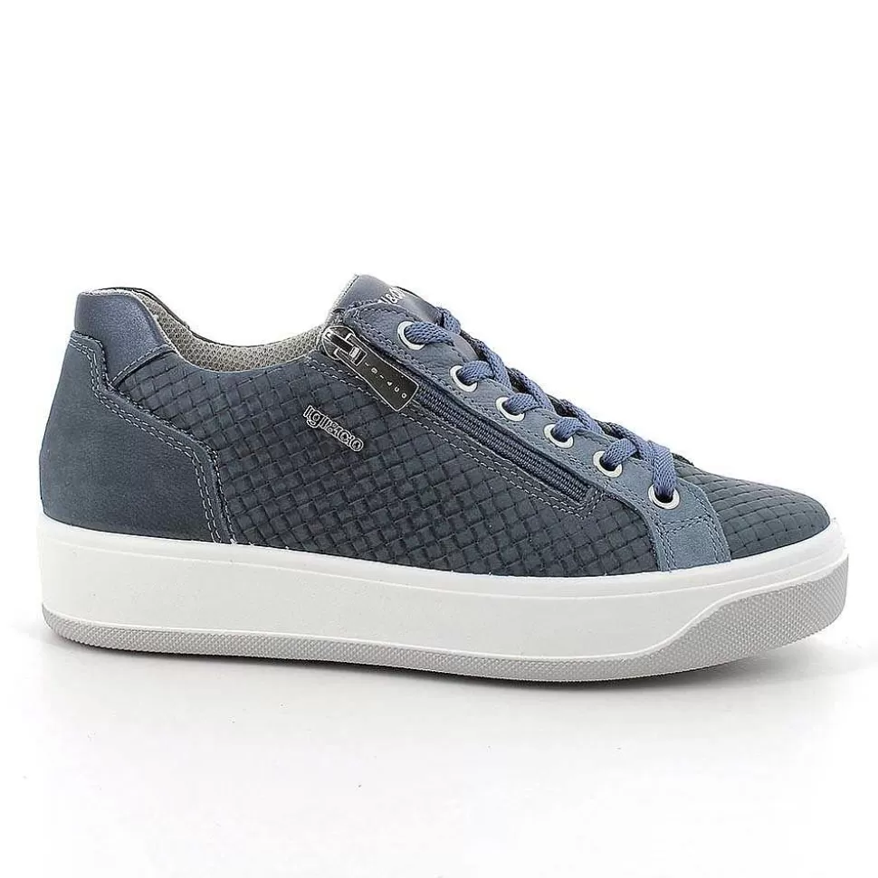 Avio Women'S Leather Sneakers-Igi&Co Flash Sale