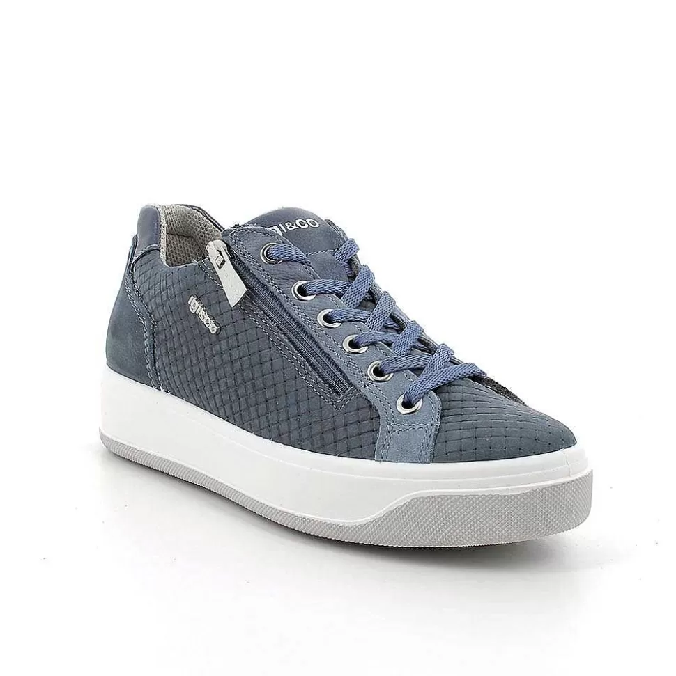 Avio Women'S Leather Sneakers-Igi&Co Flash Sale