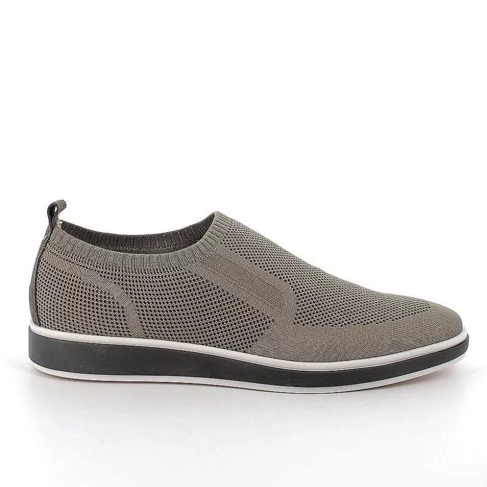 Beige Men'S Slip On Sock-Igi&Co Shop