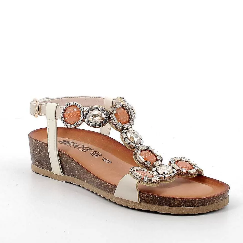 Beige Women'S Sandals-Igi&Co Best