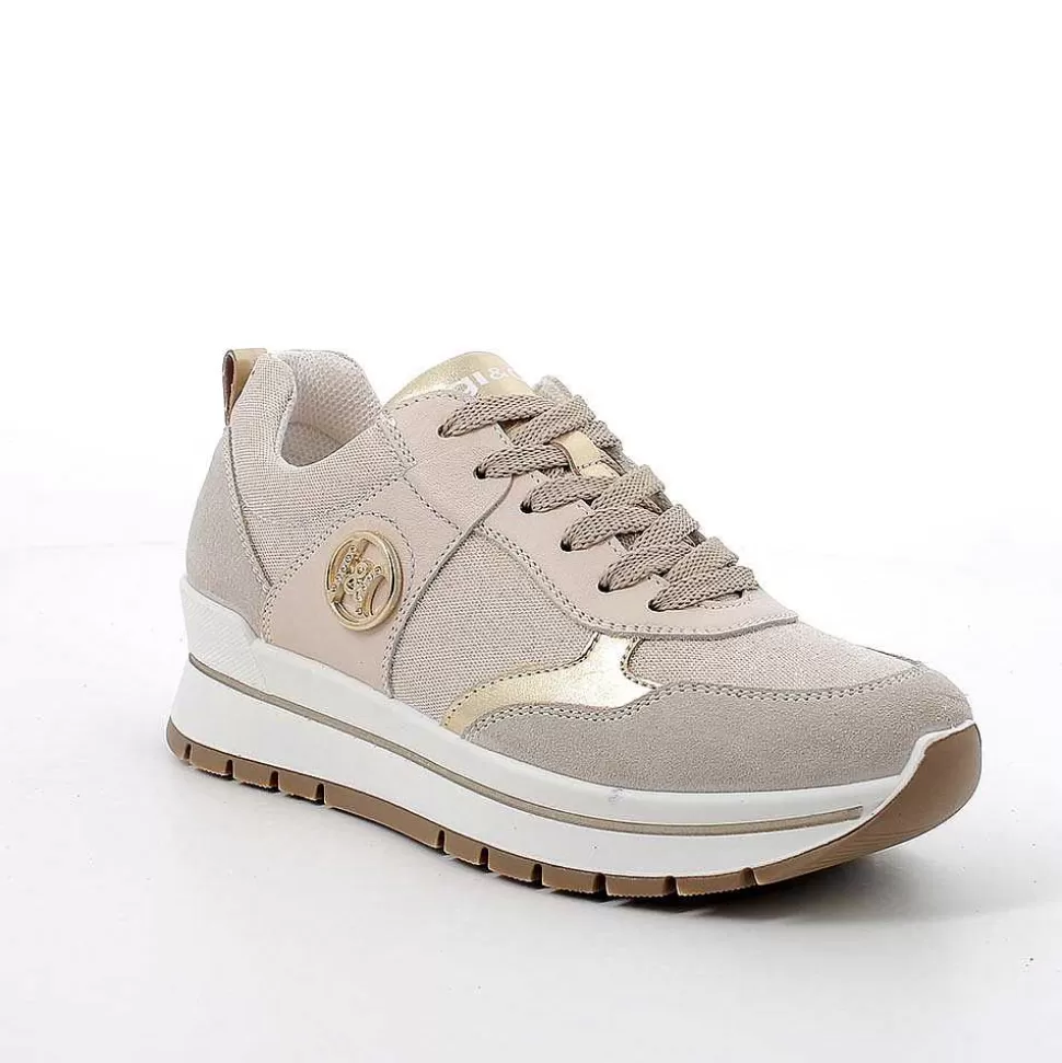 Beige Women'S Sneakers-Igi&Co Clearance