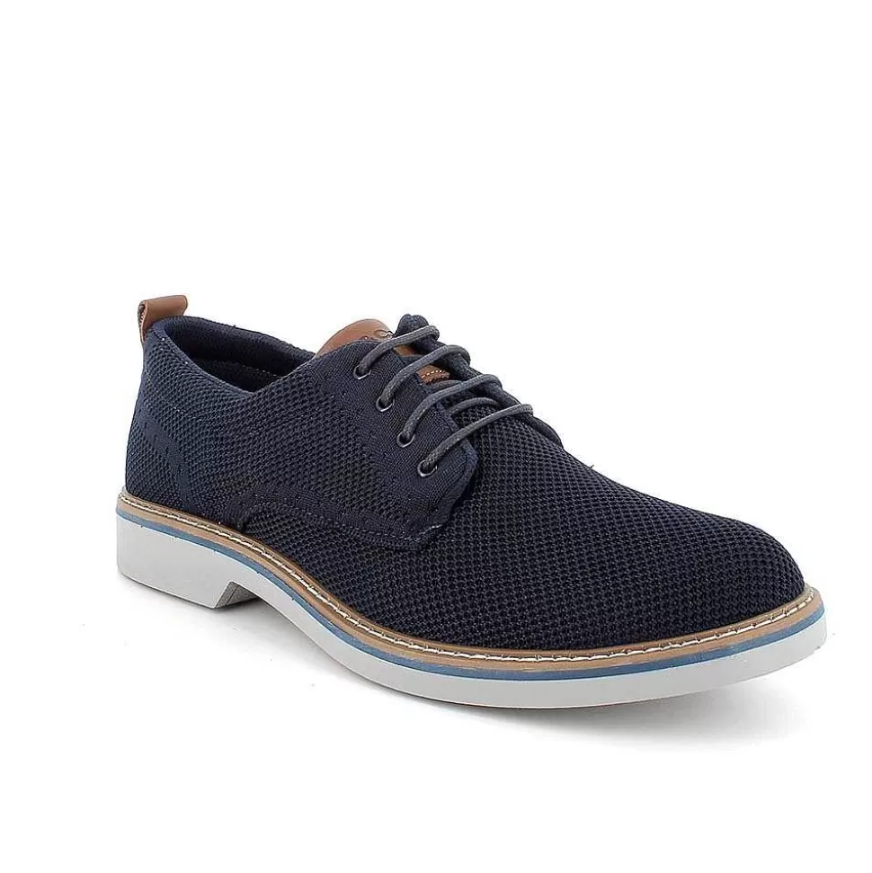 Blue Men'S Lace-Ups-Igi&Co Online