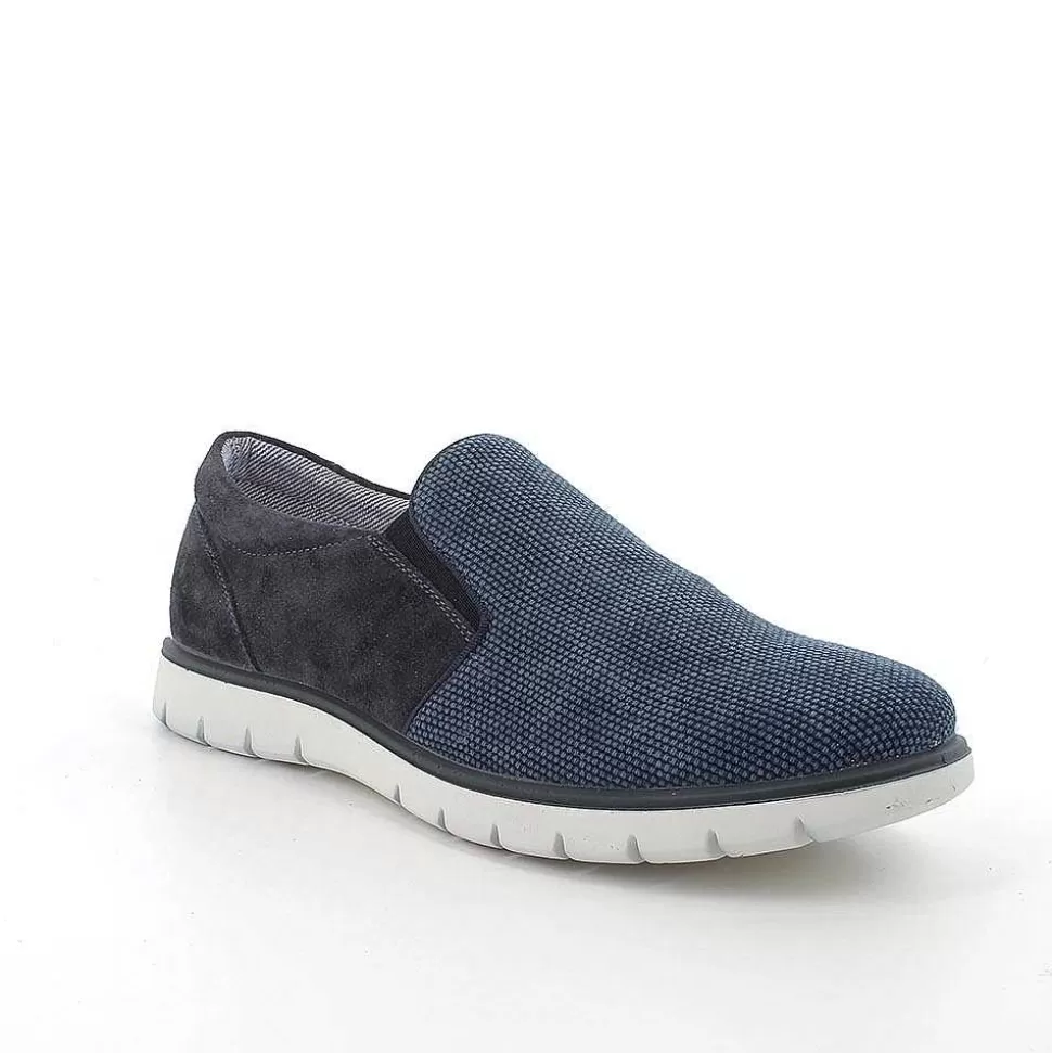 Blue Men'S Slip On-Igi&Co Best