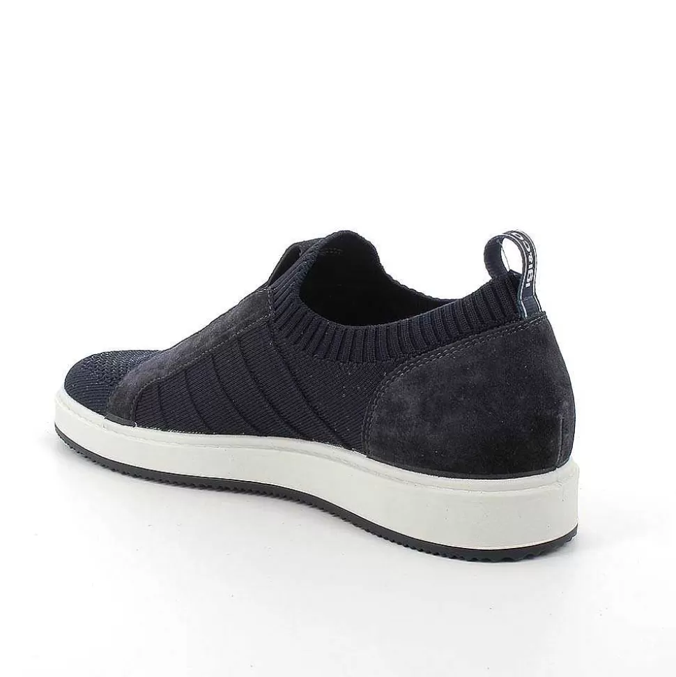 Blue Men'S Slip On-Igi&Co Hot