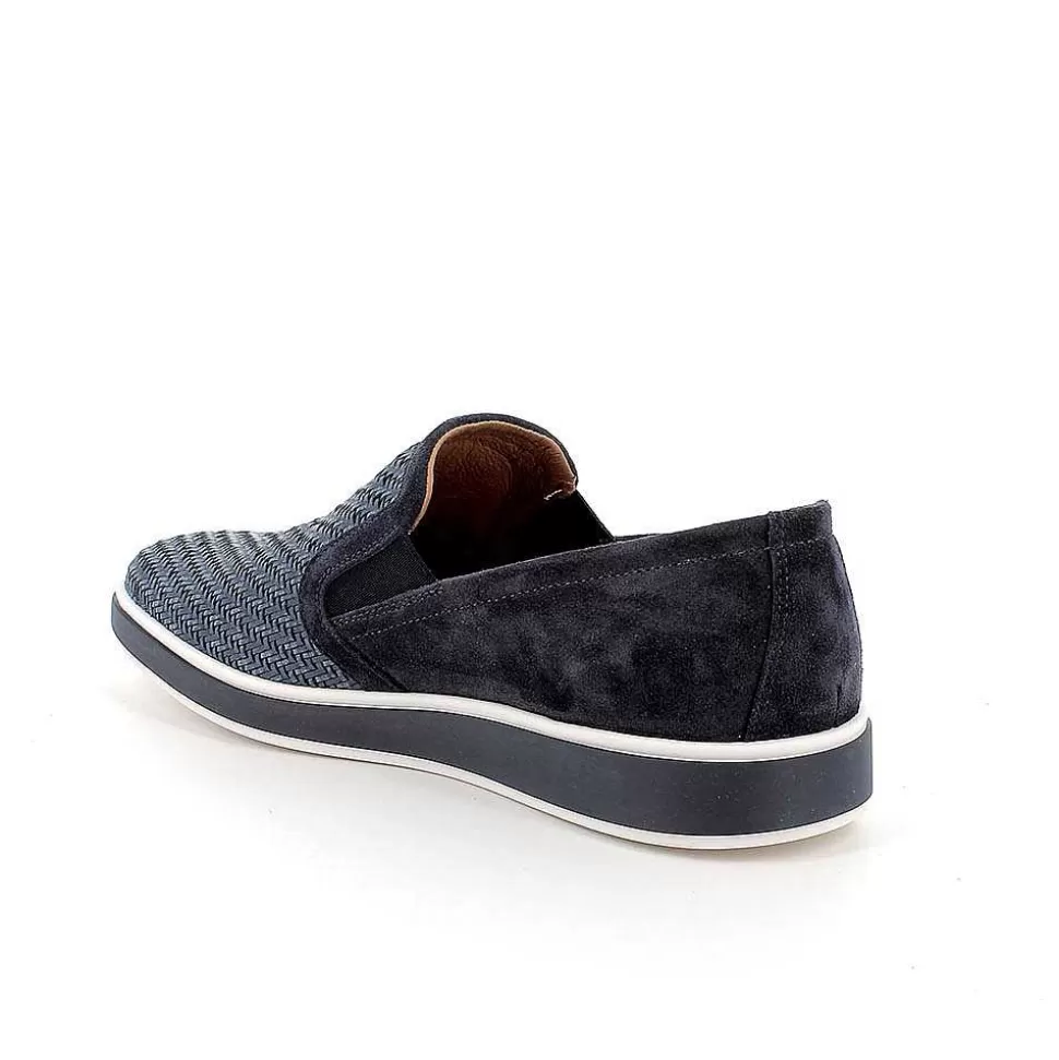 Blue Men'S Slip On-Igi&Co Fashion