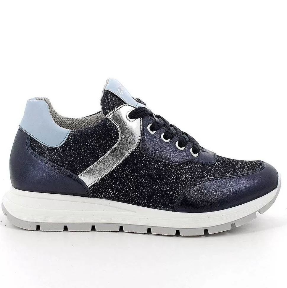 Blue Women'S Sneakers-Igi&Co New