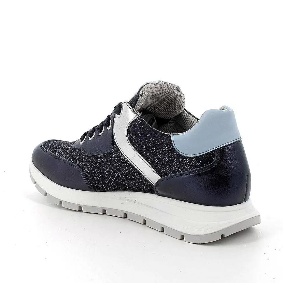 Blue Women'S Sneakers-Igi&Co New
