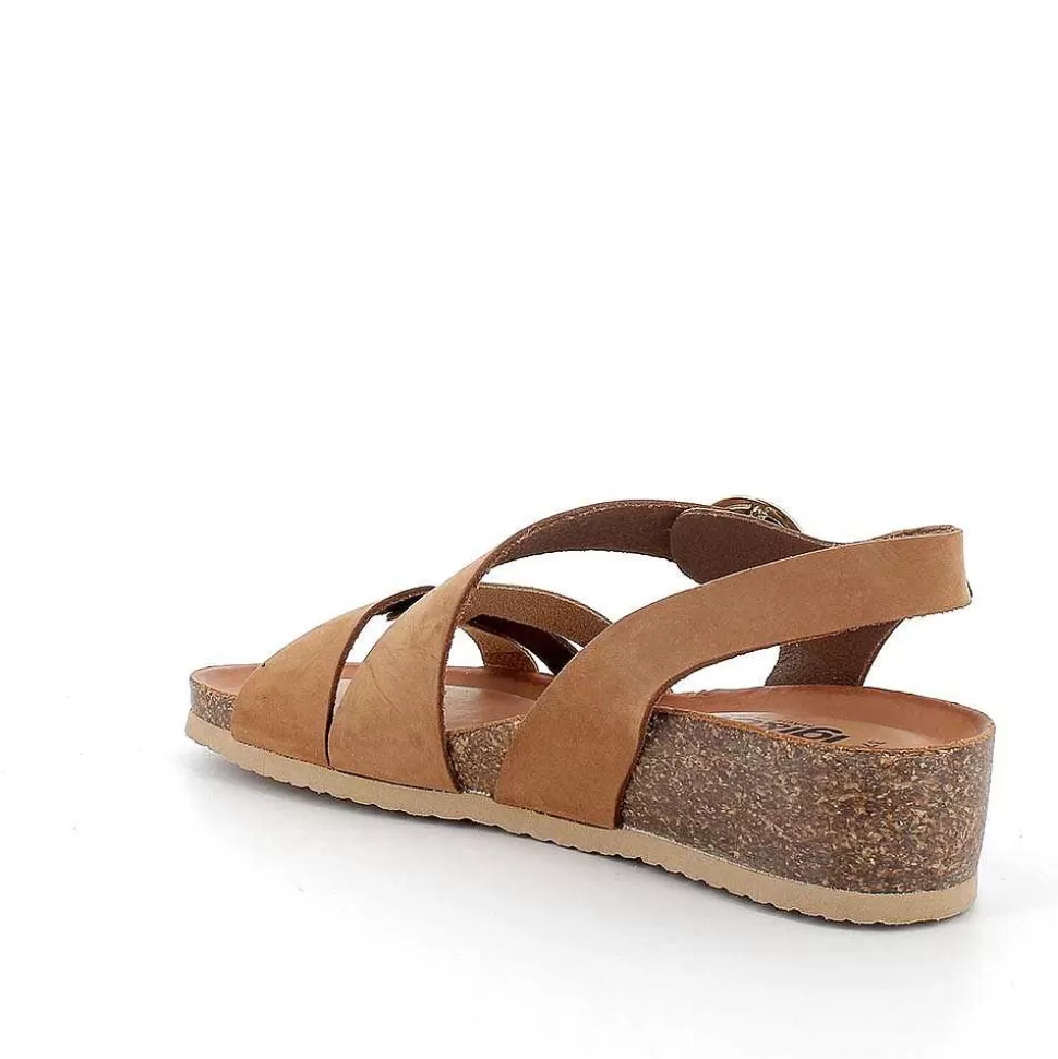 Brandy-Pink Women'S Leather Sandals-Igi&Co Cheap