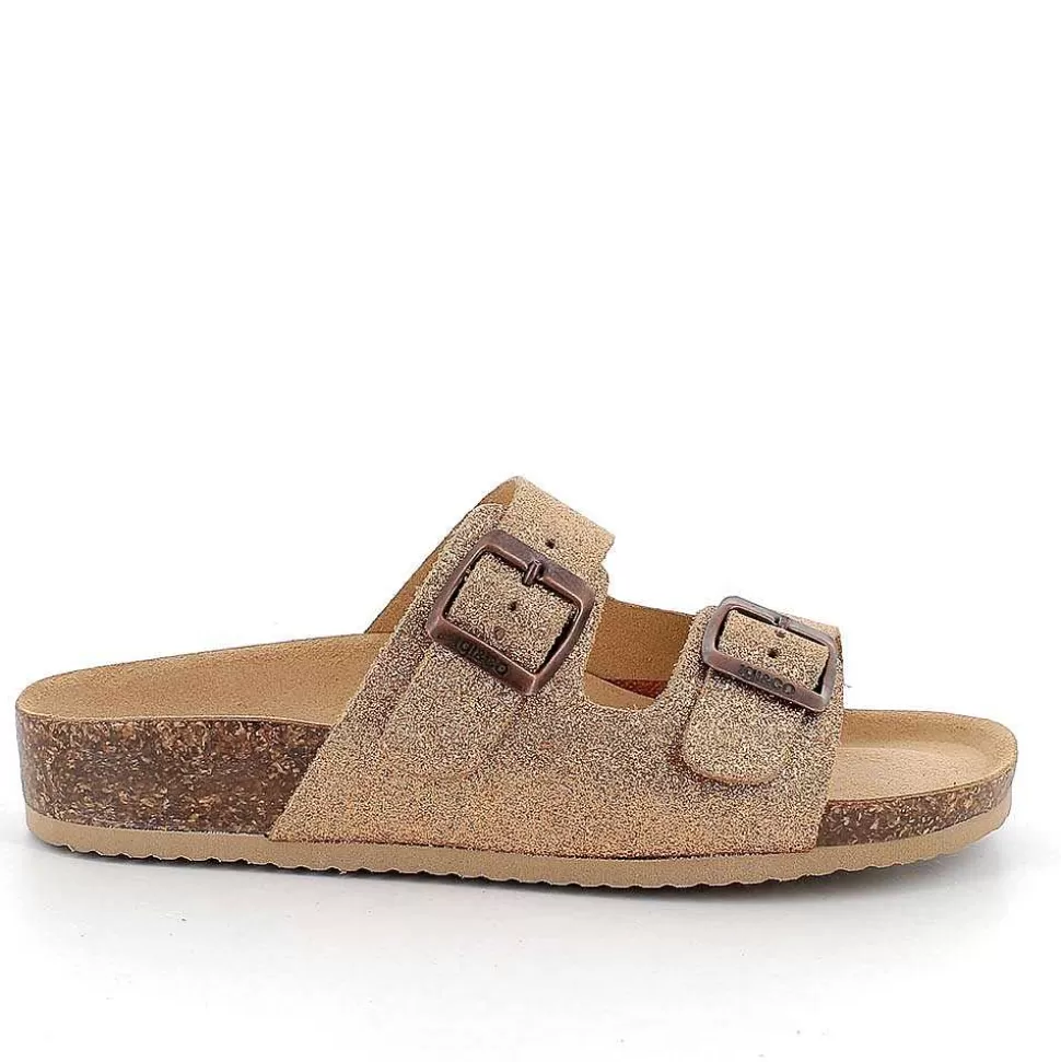 Copper Women'S Leather Sandals-Igi&Co Hot