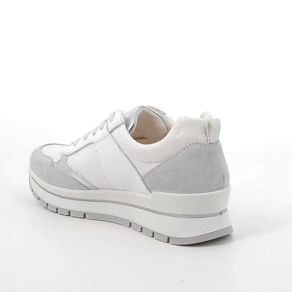 Cristal-White Women'S Sneakers-Igi&Co Online