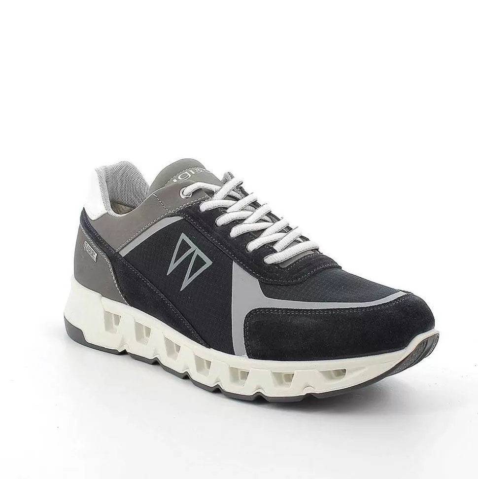 Gore-Tex Surround Sneakers For Men Navy-Igi&Co Cheap