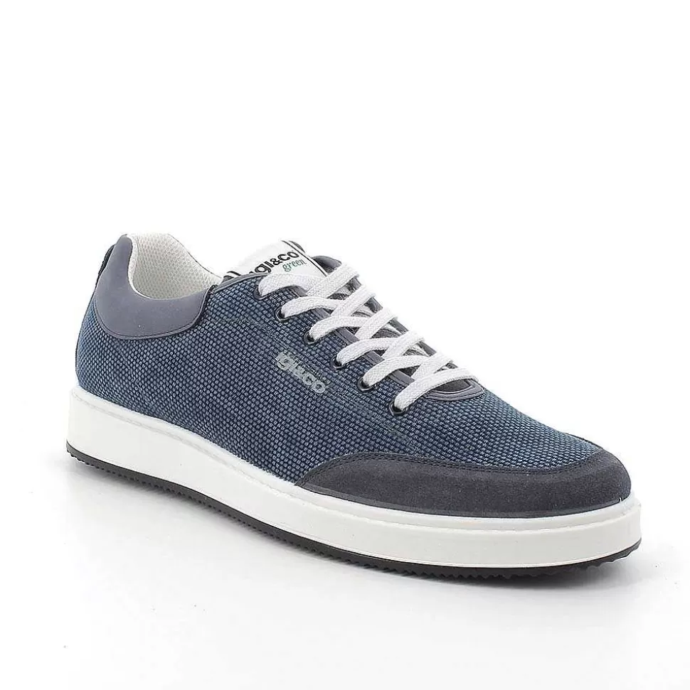 Jeans Men'S Sneakers-Igi&Co Fashion