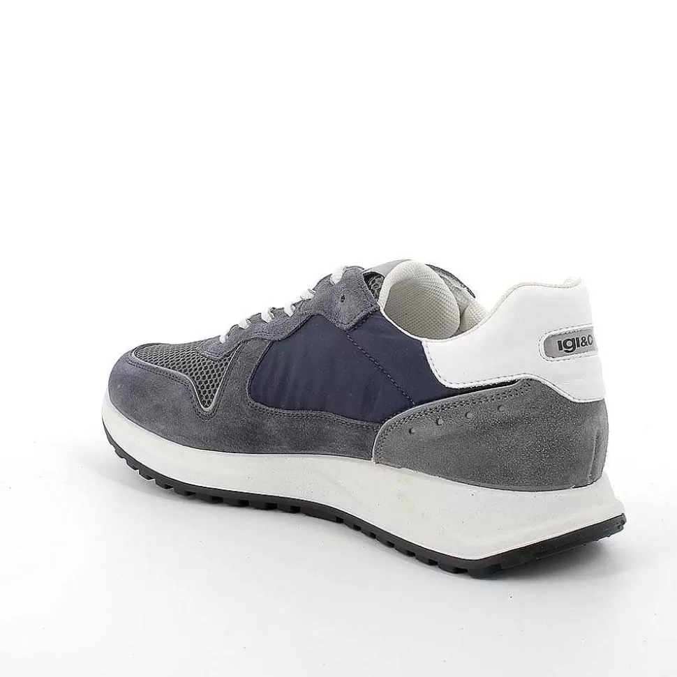 Jeans Men'S Sneakers-Igi&Co Flash Sale