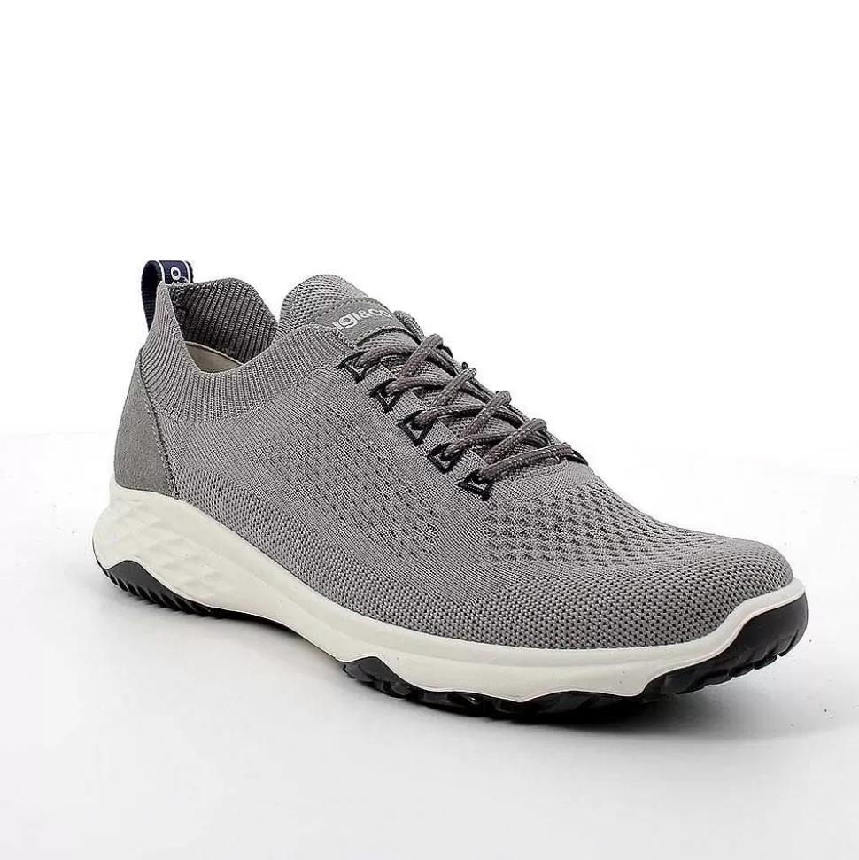 Light Gray Men'S Sneakers-Igi&Co Hot