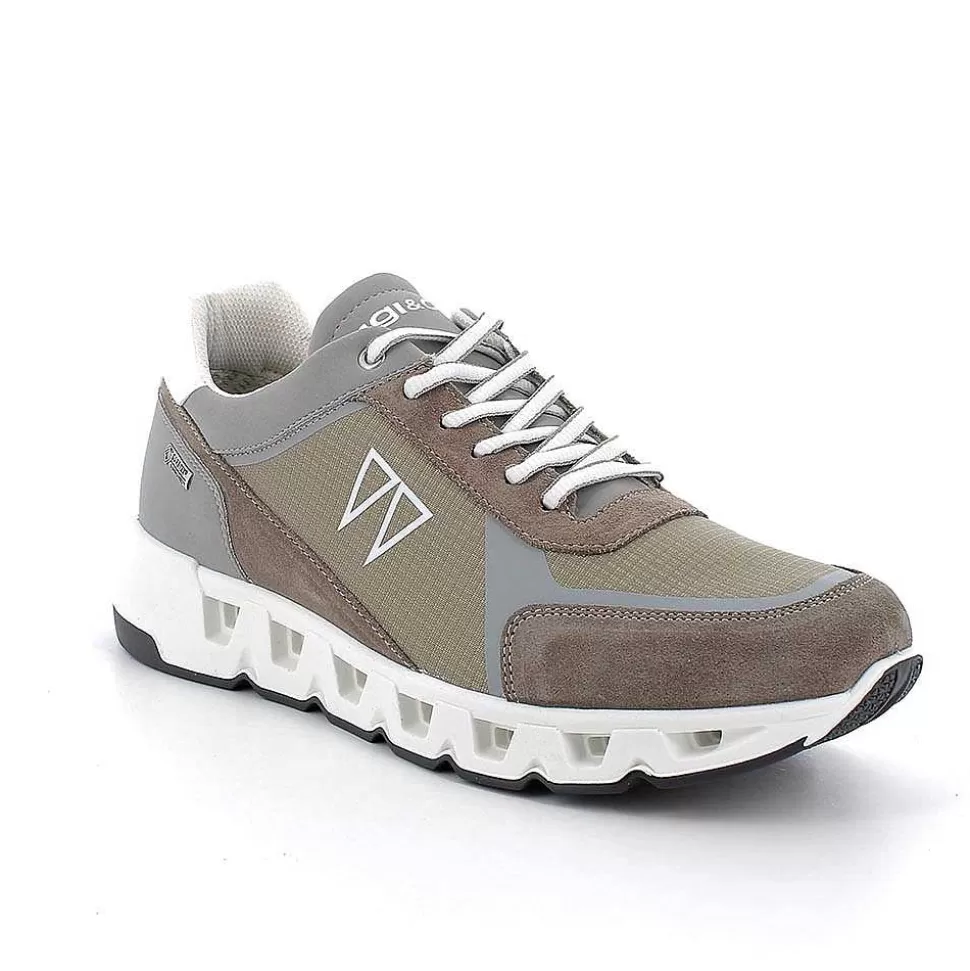 Men'S Gore-Tex Surround Sneakers Pewter-Igi&Co Cheap