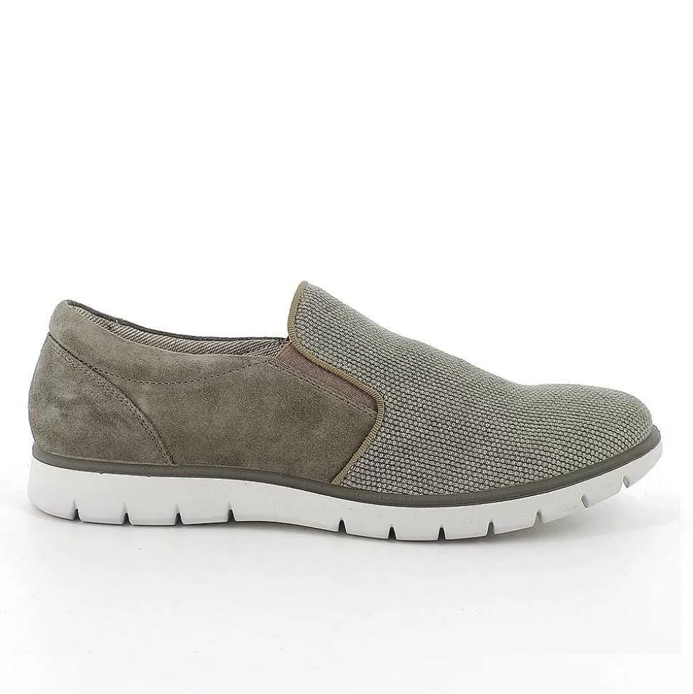 Military Green Men'S Slip On-Igi&Co Store