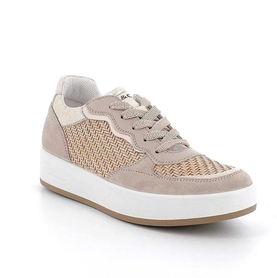 Mink-Beige Women'S Sneakers-Igi&Co Store