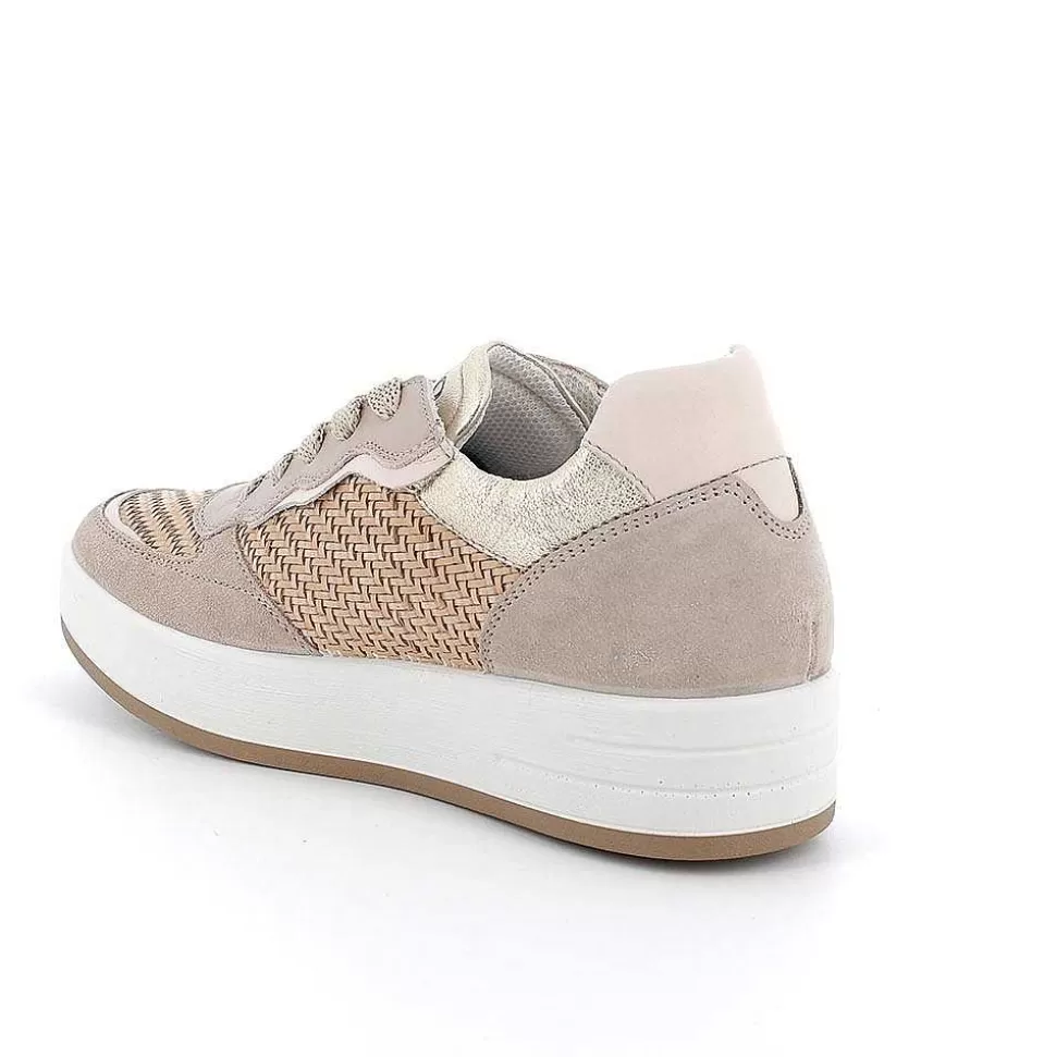 Mink-Beige Women'S Sneakers-Igi&Co Store