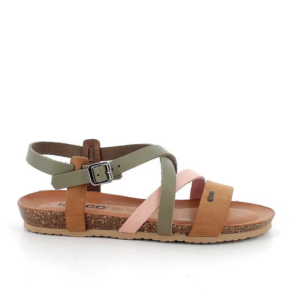 Mud-Brandy Women'S Leather Sandals-Igi&Co Hot