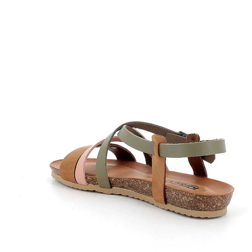 Mud-Brandy Women'S Leather Sandals-Igi&Co Hot