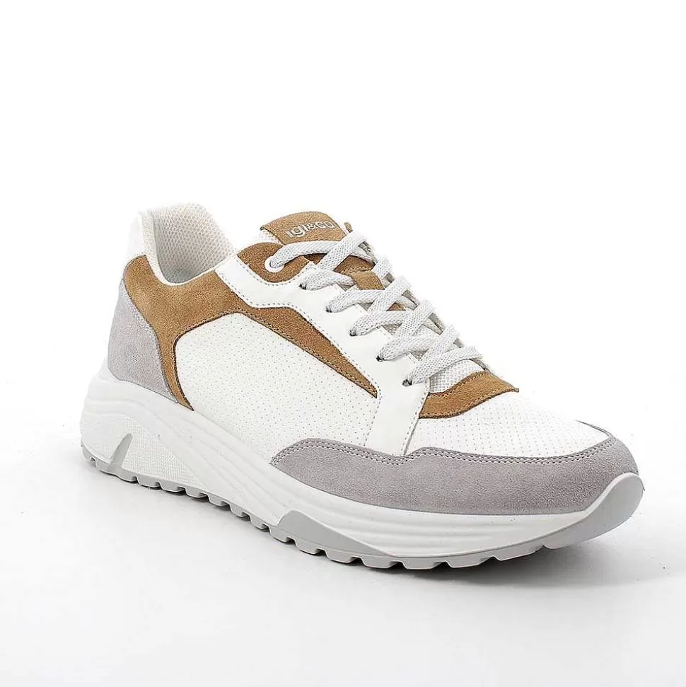 Pearl Men'S Sneakers-Igi&Co Cheap