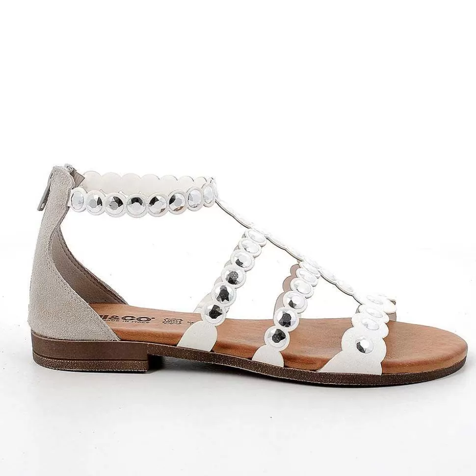 Pearl Women'S Leather Sandals-Igi&Co Fashion