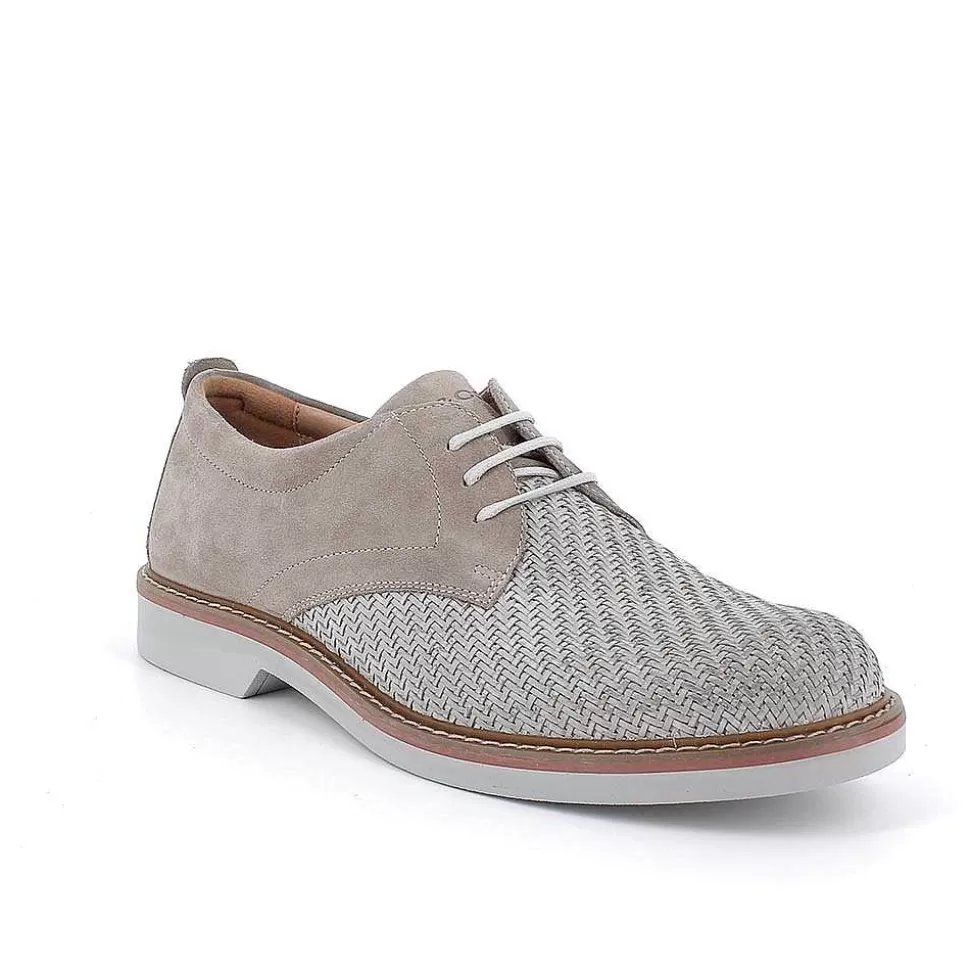 Pewter Men'S Lace-Ups-Igi&Co Best