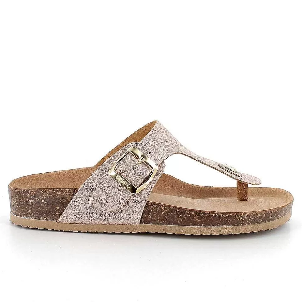 Phard Women'S Leather Flip Flop Sandals-Igi&Co Best
