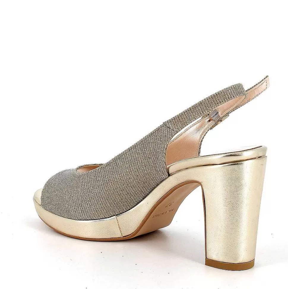 Platinum Women'S Heeled And Platform Sandals-Igi&Co Hot