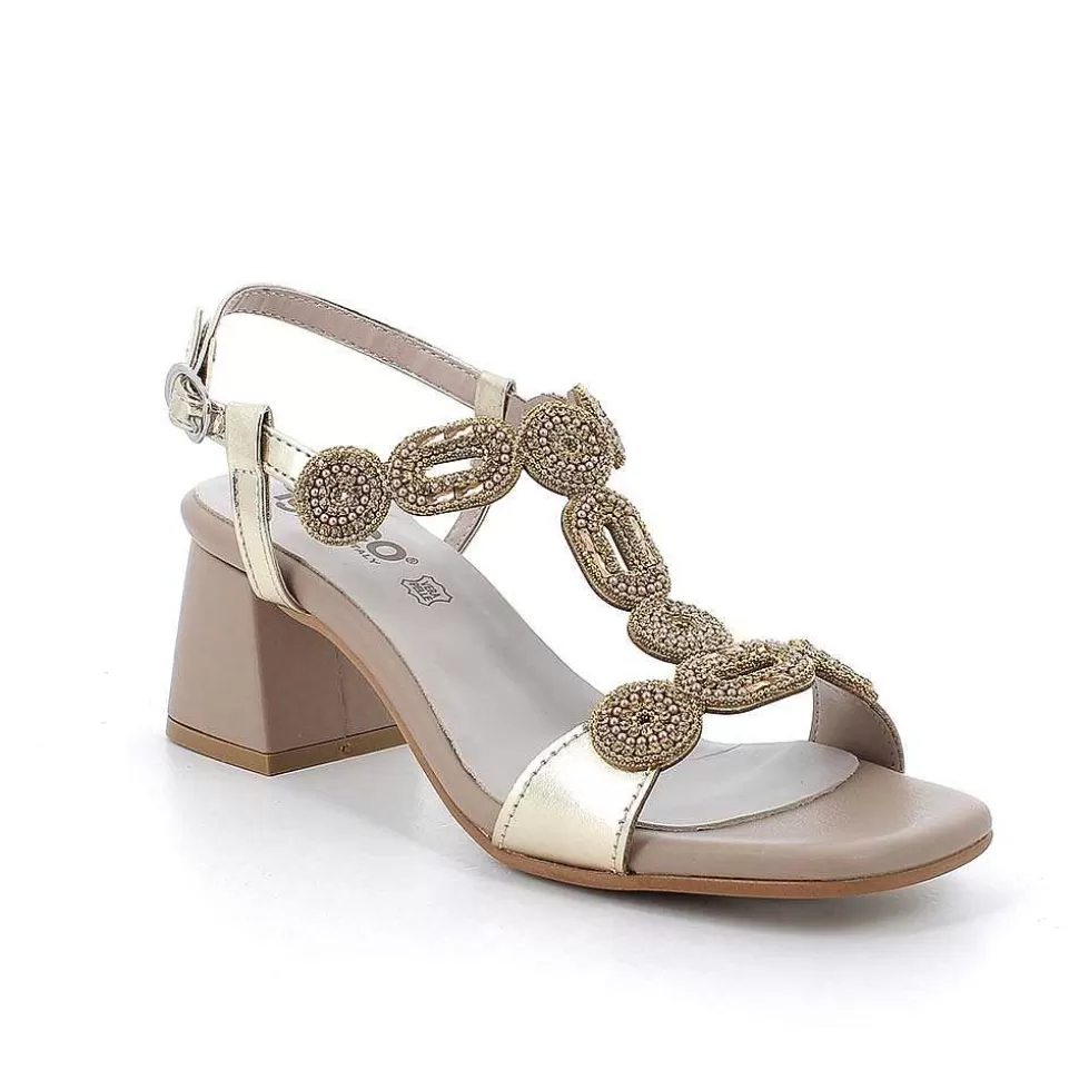 Platinum Women'S Heeled Sandals-Igi&Co Best