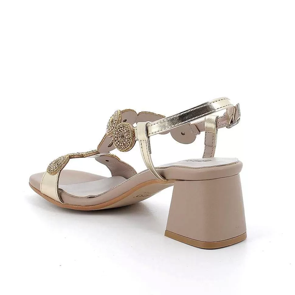 Platinum Women'S Heeled Sandals-Igi&Co Best