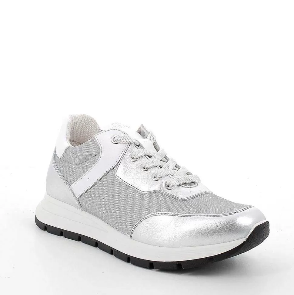 Silver Women'S Sneakers-Igi&Co Sale