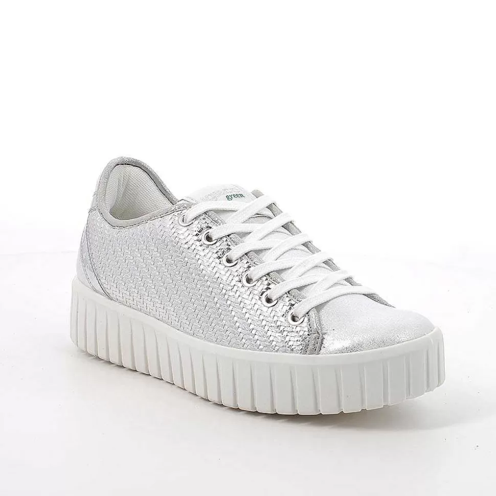 Silver Women'S Sneakers-Igi&Co Discount