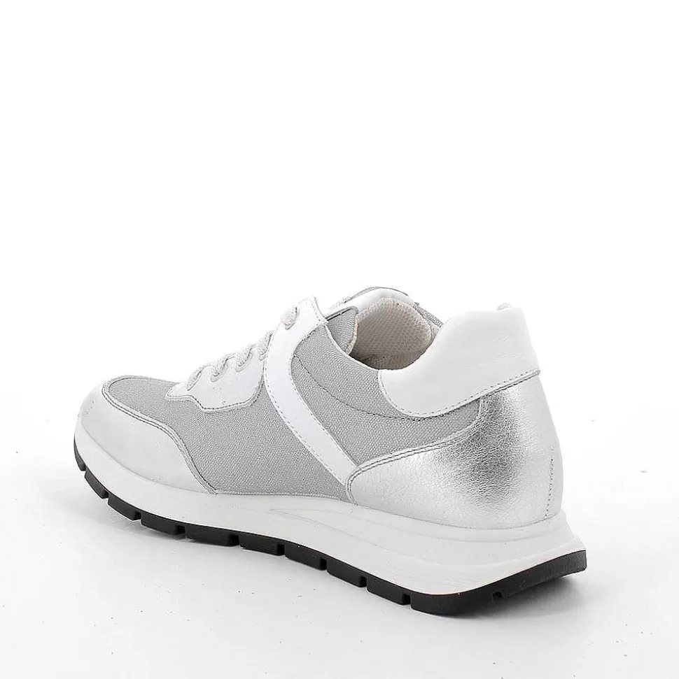 Silver Women'S Sneakers-Igi&Co Sale