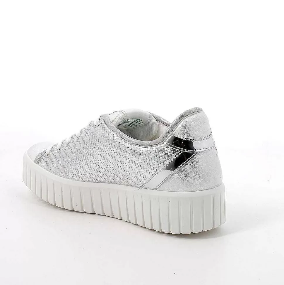 Silver Women'S Sneakers-Igi&Co Discount