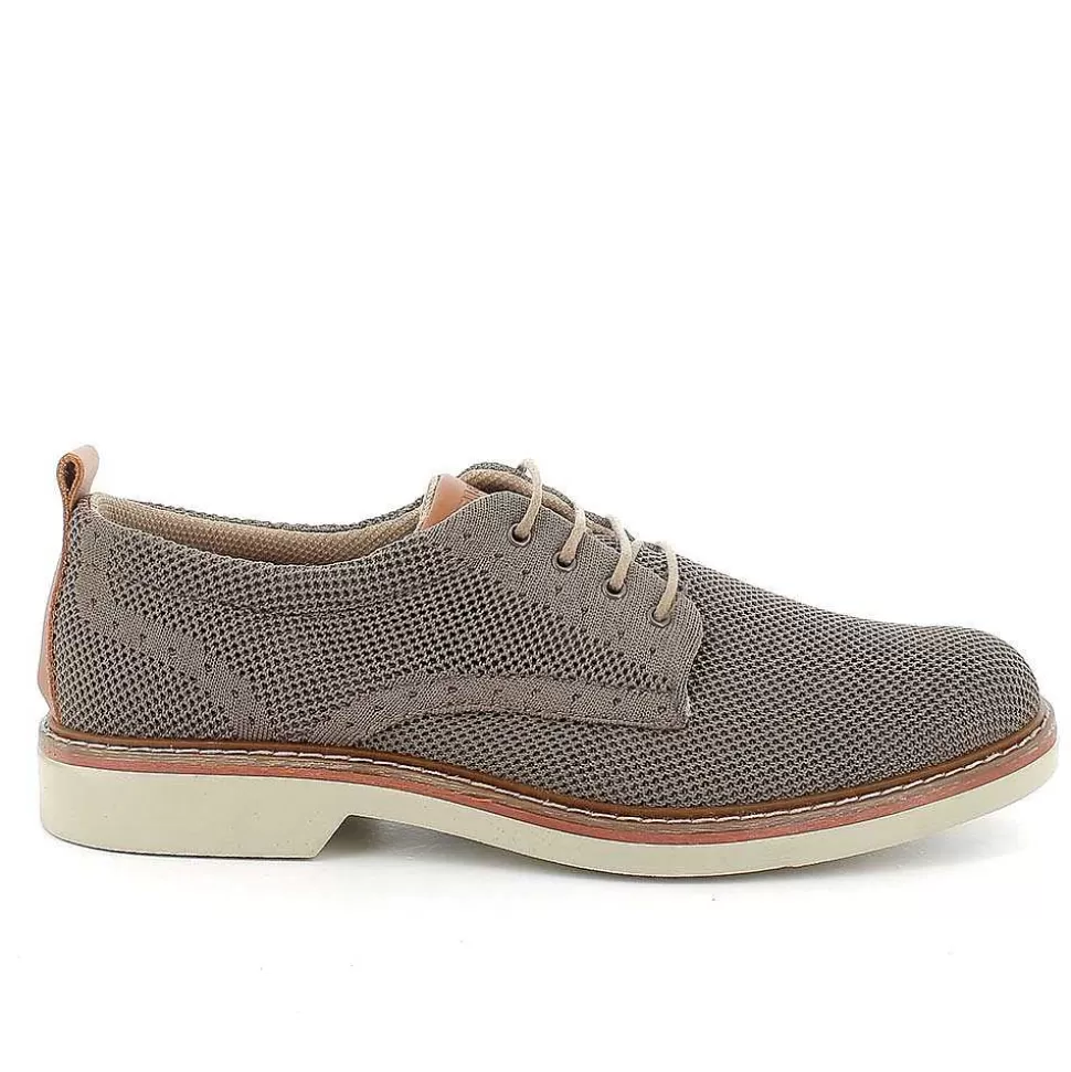 Taupe Men'S Lace-Ups-Igi&Co Fashion