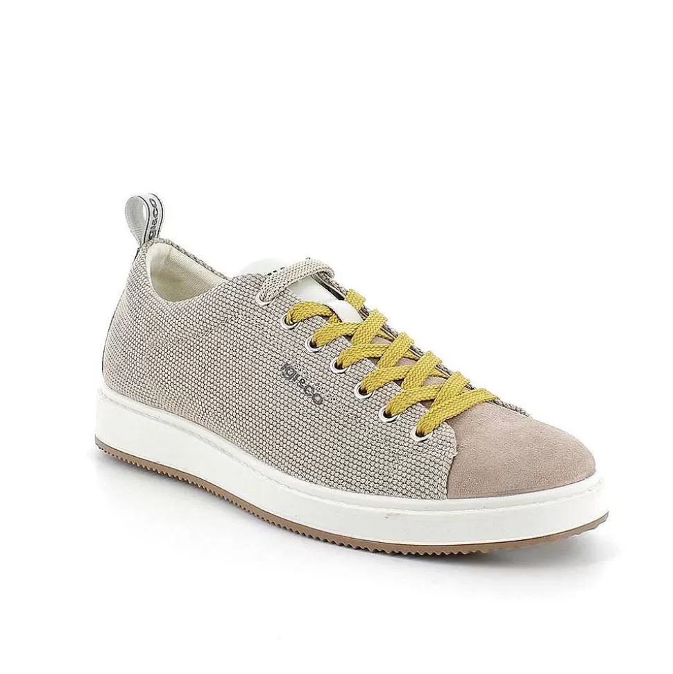 Taupe Men'S Sneakers-Igi&Co Store