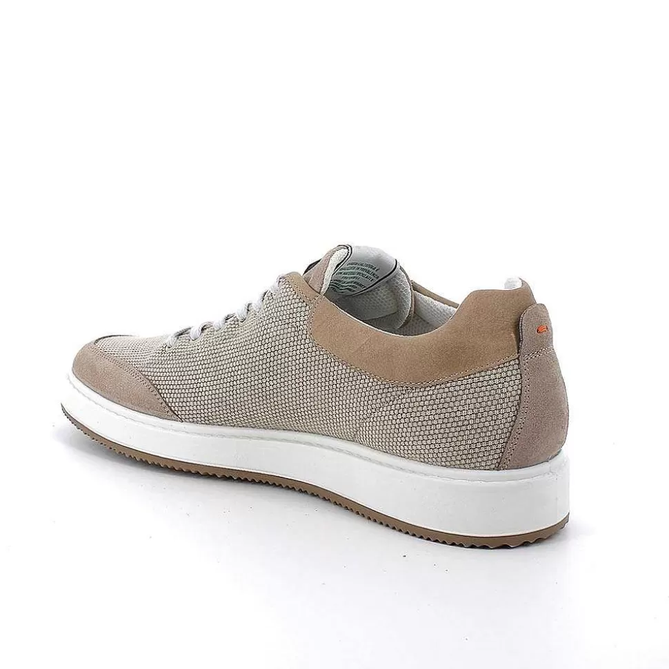 Taupe Men'S Sneakers-Igi&Co New