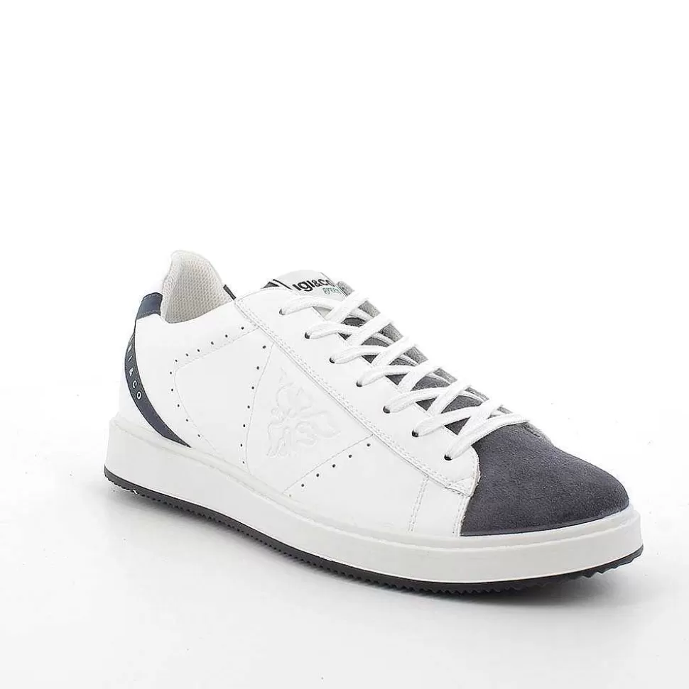 White Men'S Sneakers-Igi&Co Store