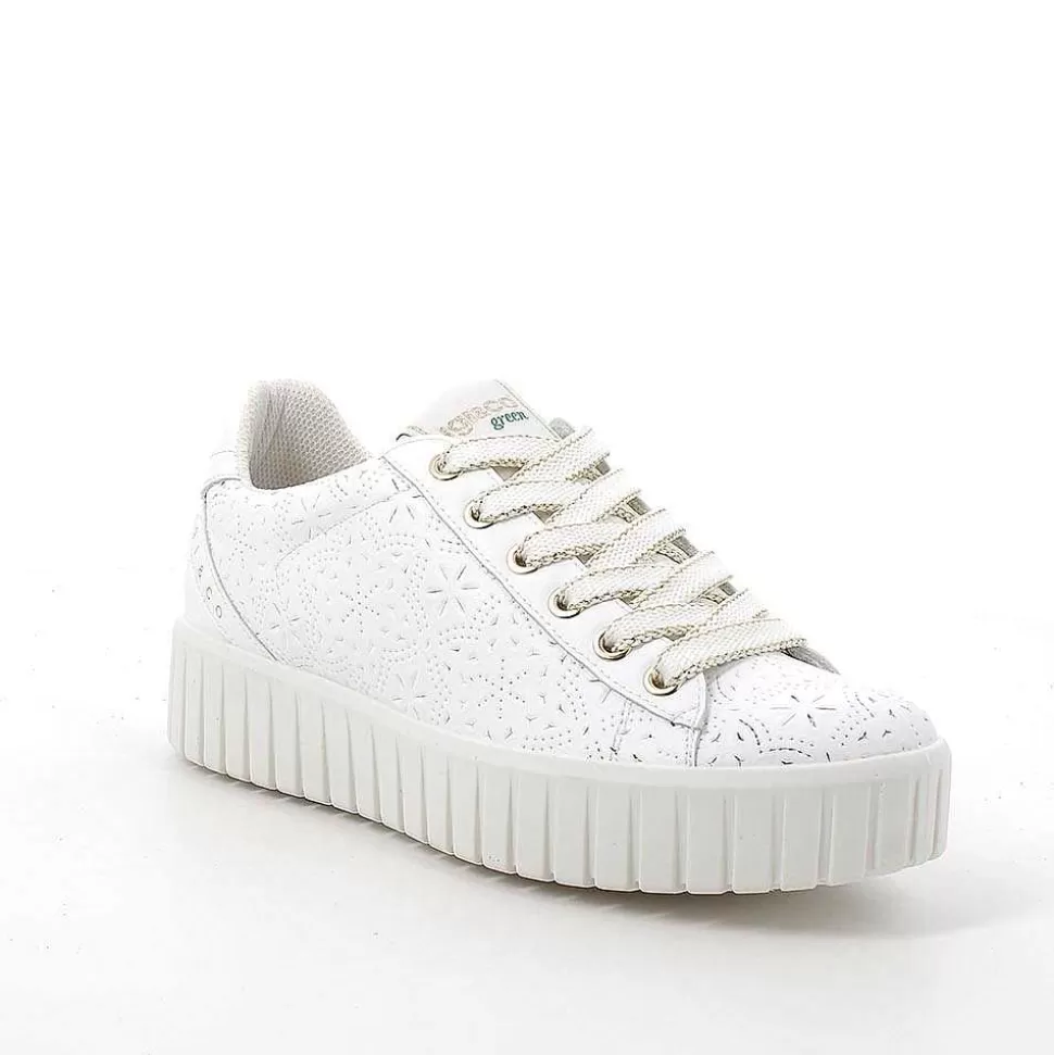 White Women'S Sneakers-Igi&Co Cheap