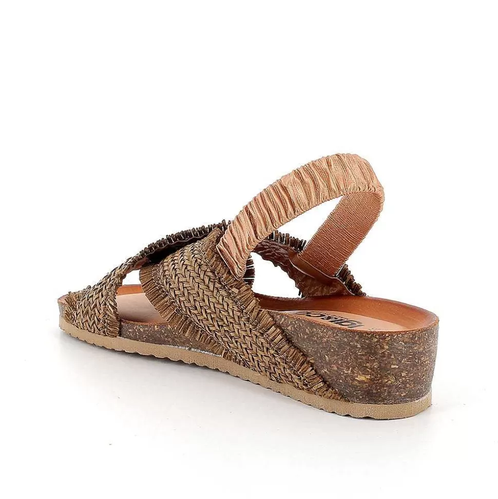 Women'S Leather Sandals Powder-Igi&Co Outlet