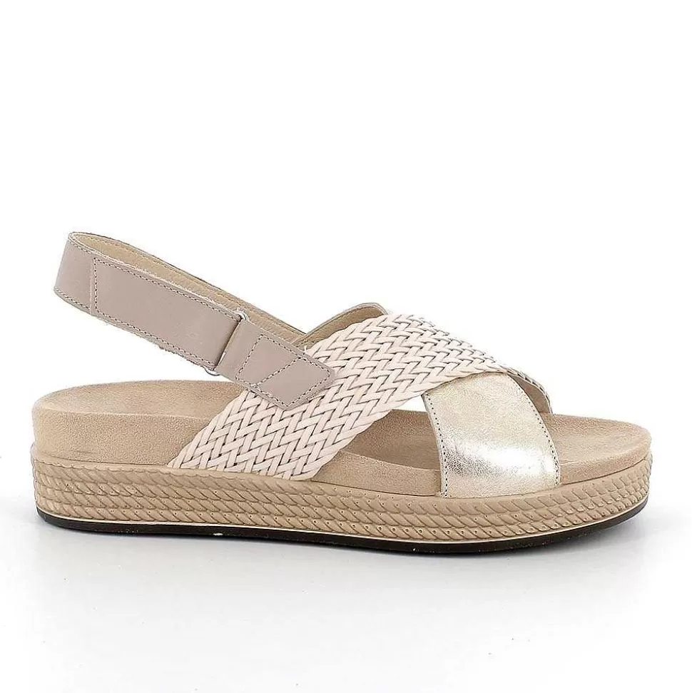 Women'S Leather Sandals Sand-Igi&Co Sale