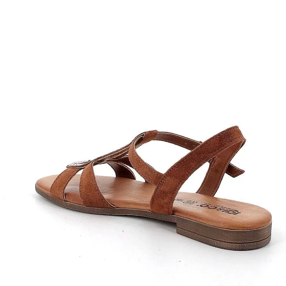 Women'S Leather Sandals Tan-Igi&Co Store