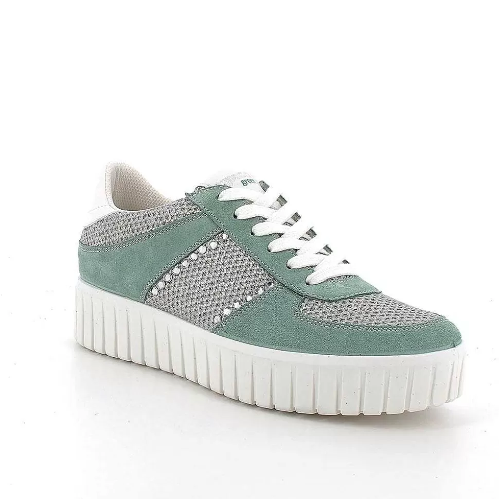 Women'S Sneakers Mint-Silver-Igi&Co Shop