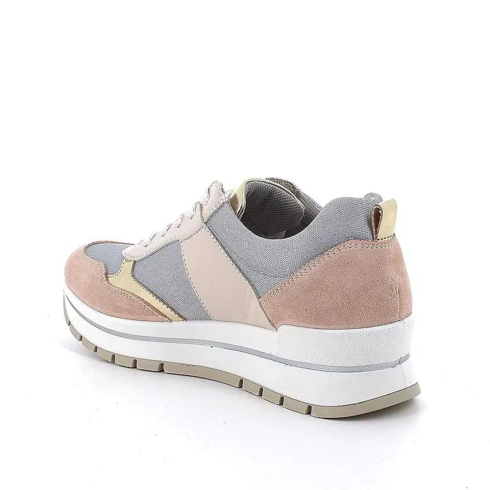 Women'S Sneakers Skin-Cream-Grey-Igi&Co Cheap